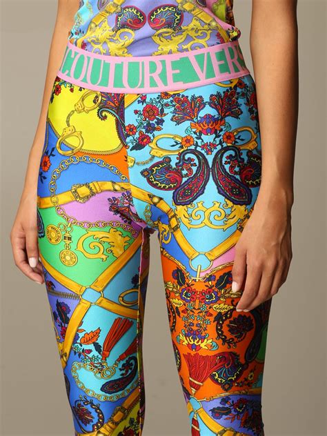 versace dress couture|Versace couture leggings.